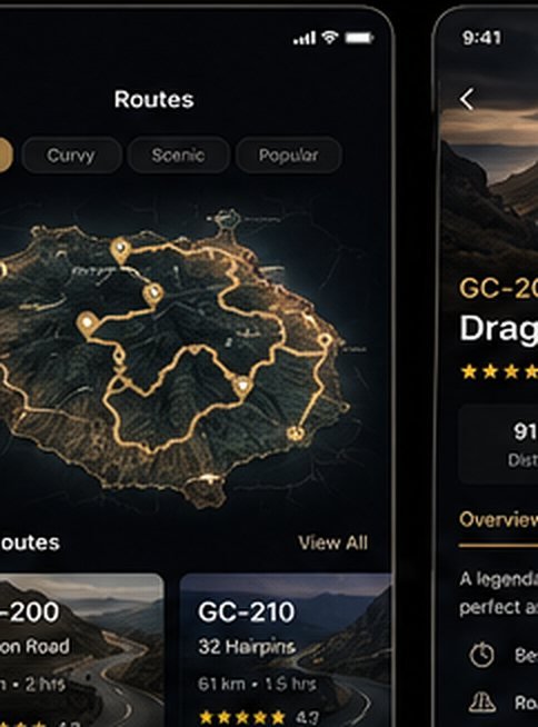 App routes screen
